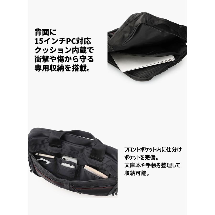 ブリーフィング バッグ ビジネスバッグ 2WAY ブリーフケース リュック バックパック A4 9.5L 撥水 軽量 キャリーオン機能 MW GEN 2 BRIEFING BRA233P50の画像