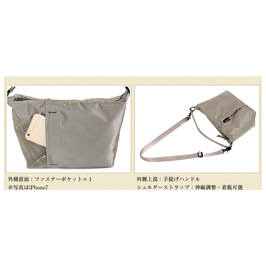 吉田かばん　ポーター　シルバーグレー　ボディバッグ PORTER ポーター シェル 2WAYショルダーバッグ 679-36804 レディース