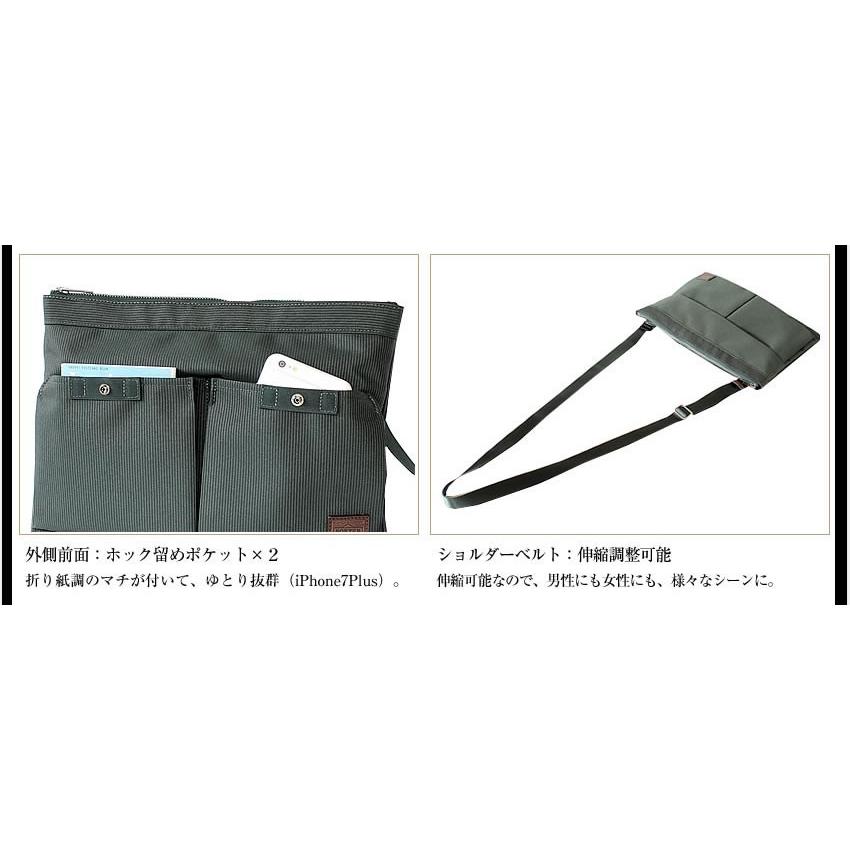お値引き！PORTER斜め掛け可美品！男女兼用！ PORTER ポーター フィネス ショルダーバッグ 688-05243 サコッシュ 薄