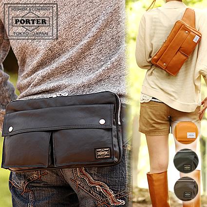 PORTER ポーター フリースタイル ウエストバッグ 707-07147 PORTER ポーター フリースタイル ウエストバッグ 707-07147