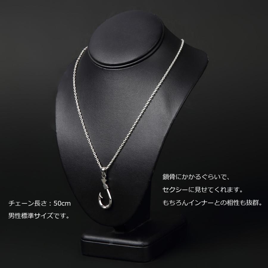 釣り針ネックレス メンズ シルバー925 ペンダント フィッシュ 釣り針ネックレス メンズ シルバー925 ペンダント フィッシュ