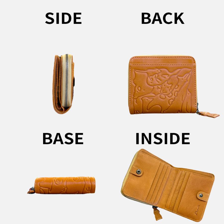 Dakota（ダコタ） Animale アニマーレ WALLET 財布 2つ折り財布