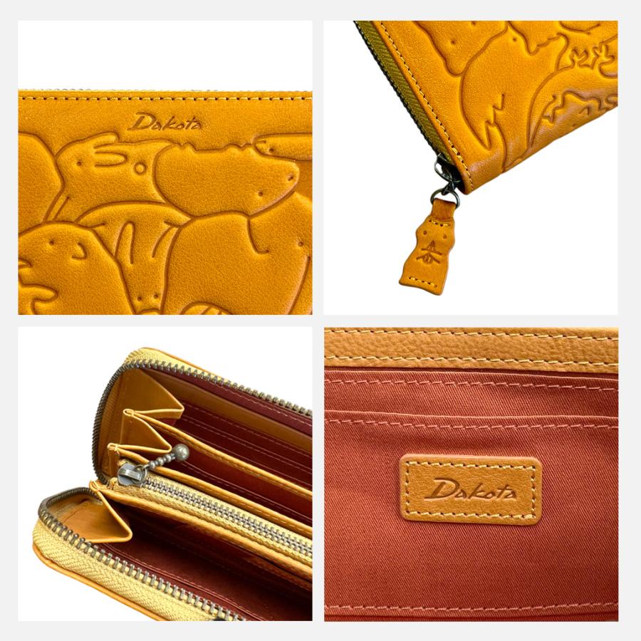 Dakota（ダコタ） Animale アニマーレ WALLET 財布 長財布 ラウンド