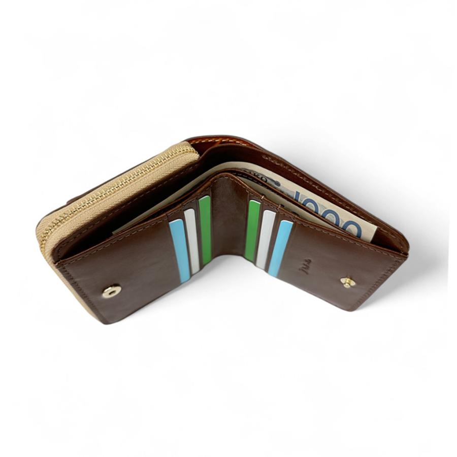 Dakota（ダコタ） 財布 ラフィナート 小銭入れ付き二つ折り財布