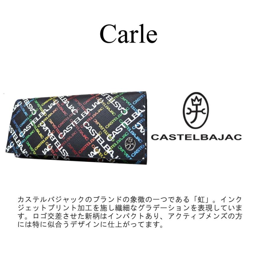 カステルバジャック CASTELBAJAC 公式アイテム付き カルル 長財布 メンズ ブランド ウォレット モノグラムCarle 053624｜bag-net-2｜03