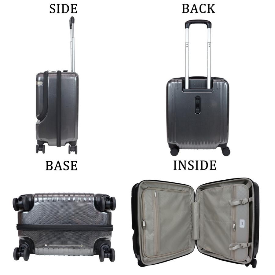 エーストーキョー パリセイド3-Z スーツケース 2〜3泊 機内持ち込み対応 37L 正規品 ace.TOKYO LABEL Palisades3-Z 06912 | ace. TOKYO LABEL | 12