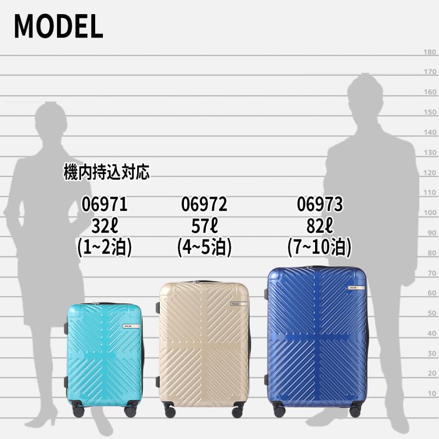 エース ラディアル スーツケース メンズ レディース 4〜5泊 06972 ACE Radial 旅行 トラベル 出張 正規品 Ace（エース） 【ノベルティ特典】 ラディアル スーツケース メンズ