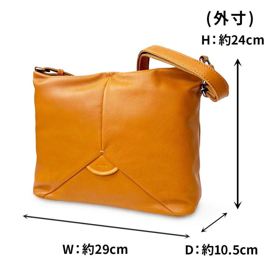 ダコタ ショルダーバッグ - オレンジ ダコタ Dakota ダコタ ショルダーバッグ レディース レザー 本革 軽量