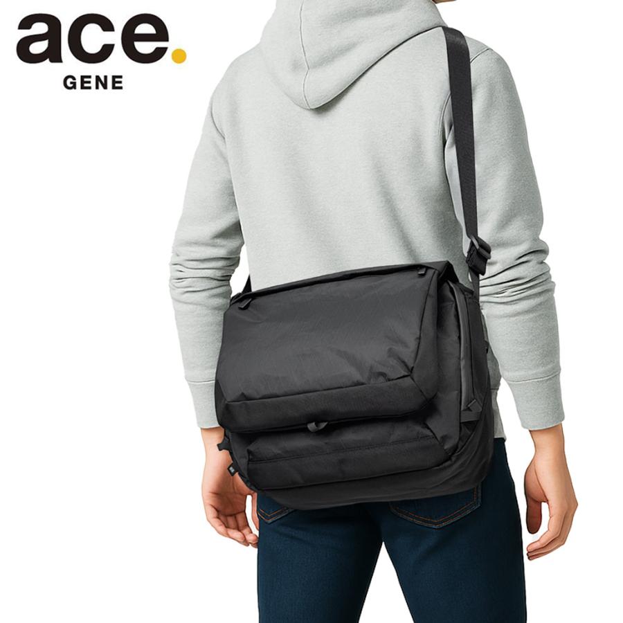ace. GENE LABEL エースジーン ラグレンティスクロスX ショルダー 