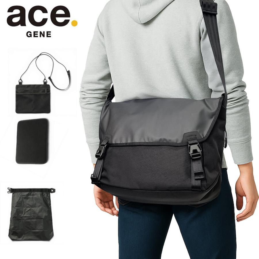 ace. GENE LABEL エース エブスタ メッセンジャーバッグ ショルダー