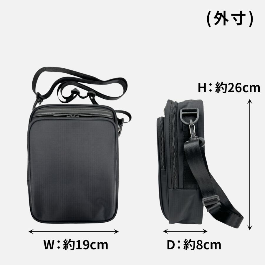 ace. GENE LABEL エースジーン フレックスライトD ショルダーバッグ メンズ ace.GENE FLEX LITE D ...