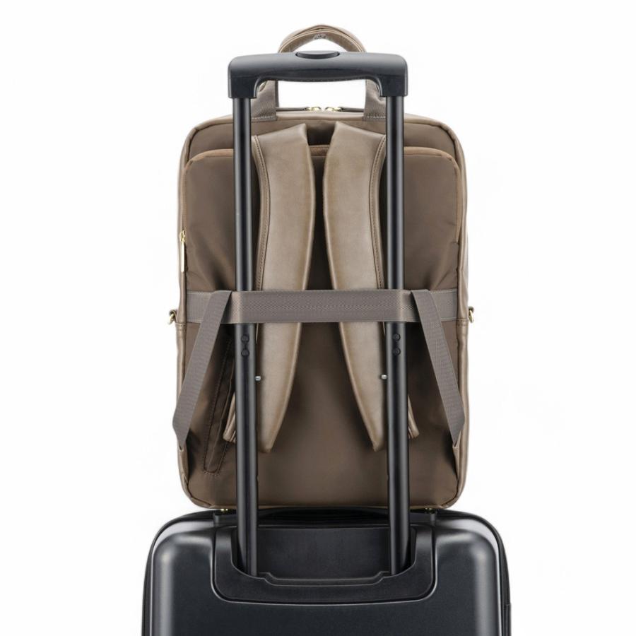 【美品】エースジーン フィッテム カーキ 14インチ ace. GENE LABEL エースジーン フィッテムクラス リュックサック