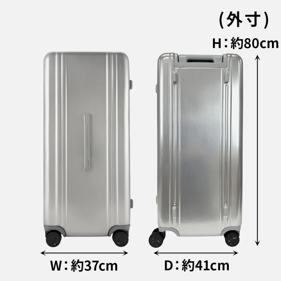 ゼロハリバートン クラシックライトウェイト4.0 スーツケース 81377 ZERO HALLIBURTON CLASSIC LIGHTWEIGHT4.0 Metallic Portable Trunk 99L TSロック 旅行 出張 | ZERO HALLIBURTON | 10