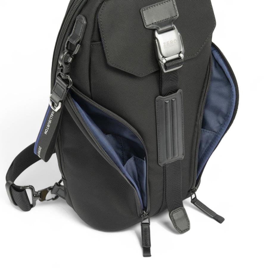 ゼロハリバートン ZLM ボディバッグ ZERO HALLIBURTON ZLM Large Sling Bag With Flap 81515 メンズ ラージスリングバッグウィズフラップ ショルダーバッグ 7L B5サイズ デイリー 旅行 ギフト ブランド ZERO HALLIBURTON ゼロハリバートン ZLM ボディバッグ Large Sling Bag