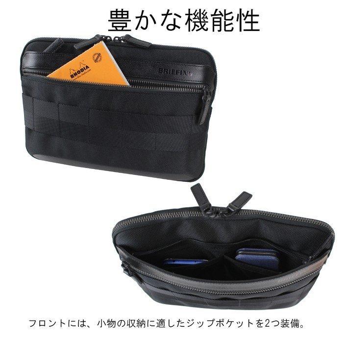 【美品】ブリーフィング フュージョン クラッチバッグ TAP CASE BRIEFING（ブリーフィング） フュージョン クラッチバッグ TAP CASE