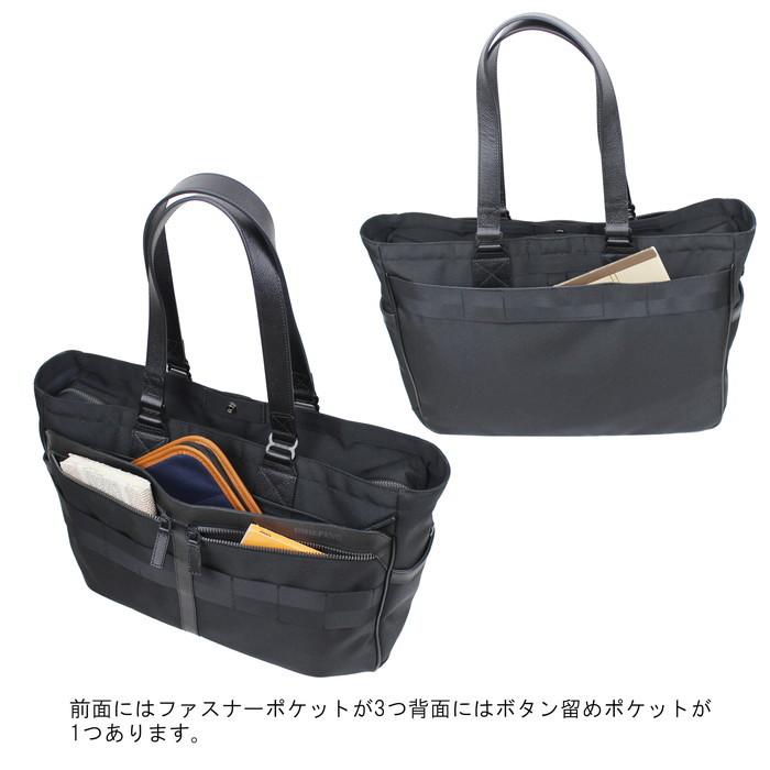 ブリーフィング フュージョン トートバッグ SQ TOTE HD メンズ 春 BRA203T05 BRIEFING FUSION ビジネストート 日本製 通勤 B4サイズ ファスナー付き 横型｜bag-net-2｜07