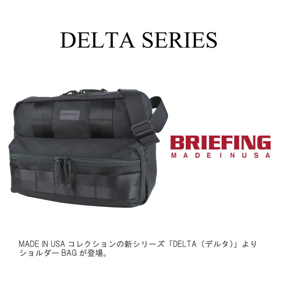 BRIEFING（ブリーフィング） デルタ ショルダーバッグ SLASHER M SQD