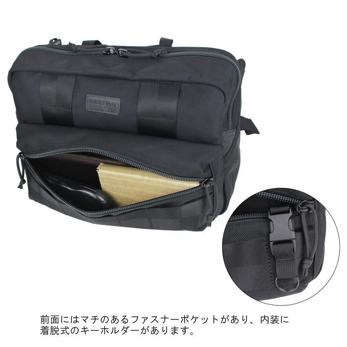BRIEFING（ブリーフィング） デルタ ショルダーバッグ SLASHER M SQD