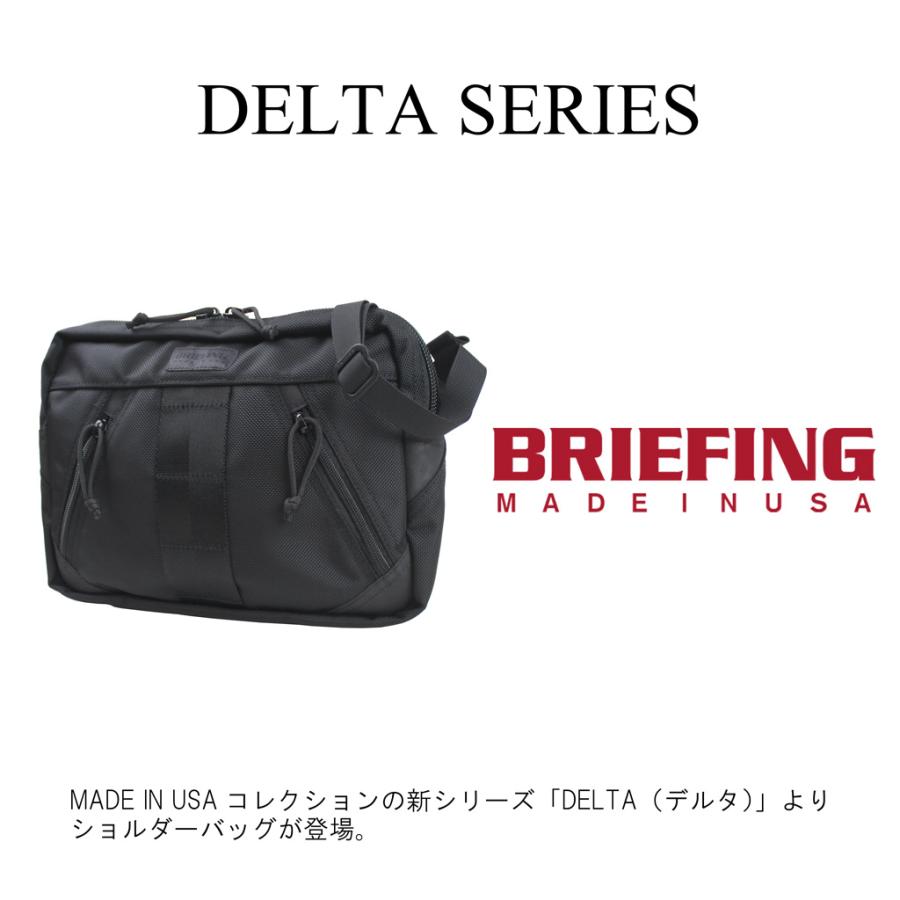 BRIEFING（ブリーフィング） デルタ ショルダーバッグ SLASHER S
