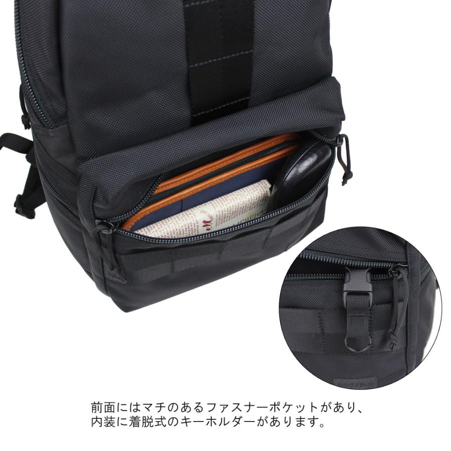 ブリーフィング デルタ リュックサック DELTA ALPHA PACK M メンズ 春 MADE IN USA アメリカ製 BRA231P37 BRIEFING デイパック A4サイズ 19.9L BRA211P03｜bag-net-2｜07