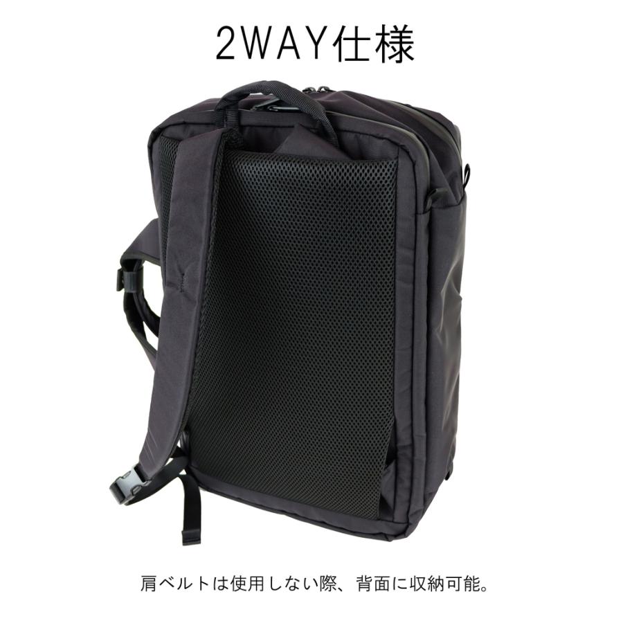 ブリーフィング ソリッドウェーブ ビジネスバッグ SW 2WAY PACK 16 WR メンズ 春 ブラック BRA231P48 BRA213P11 BRIEFING SOLID WAVE ブリーフケース｜bag-net-2｜07