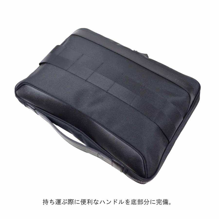 ブリーフィング フュージョン ファイルケース FUSION DOCUMENT CASE メンズ 春 BRA221A14 BRIEFING クラッチバッグ バッグインバッグ ブランド｜bag-net-2｜08