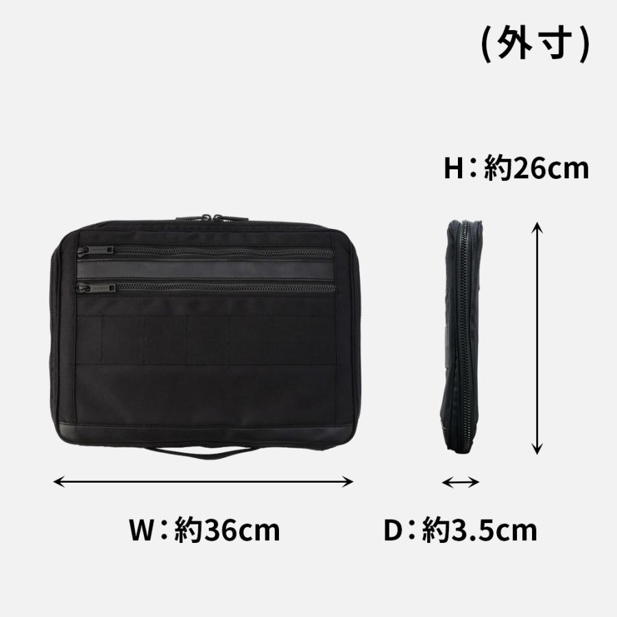 BRIEFING　ブリーフィング　BLACK LINE　TAP COMP　PC BRIEFING ブリーフィング ブラックライン クラッチバッグ