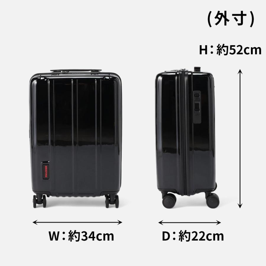 ブリーフィング スーツケース H-37 SD NEO メンズ BRA241C72 BRIEFING キャリーケース 機内持ち込み 37L 2〜3泊 旅行 出張 TSAロック 軽量 正規品｜bag-net-2｜10