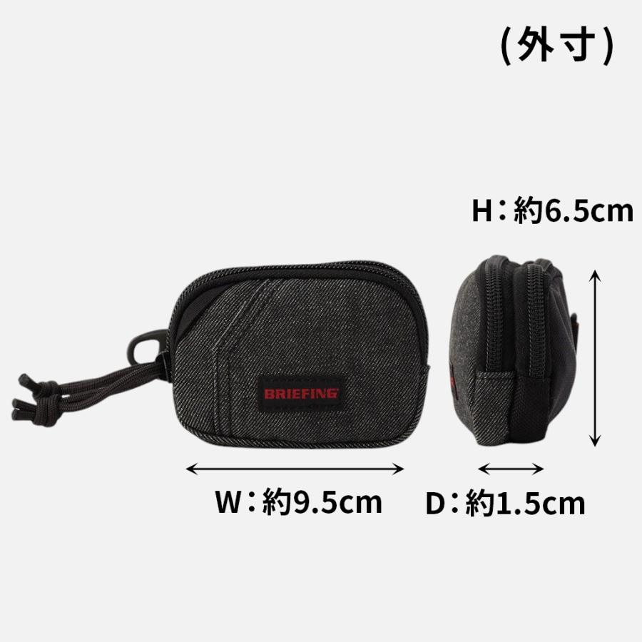 BRIEFING（ブリーフィング） ブラックデニム 財布 小銭入れ BRIEFING