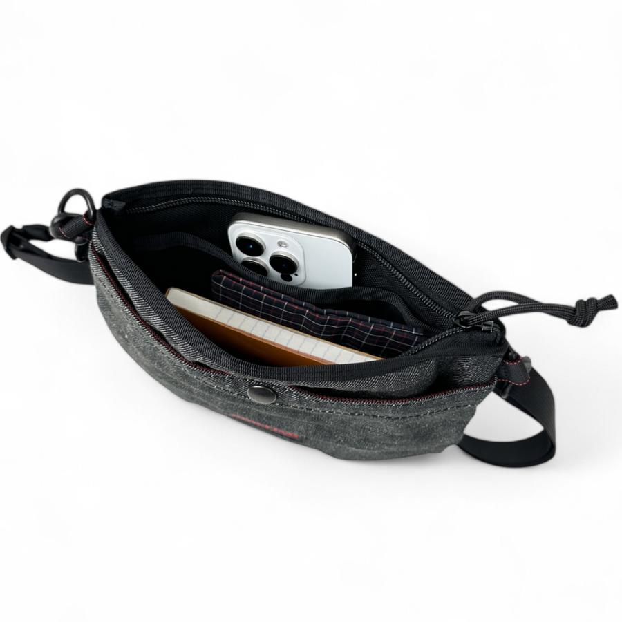 ブリーフィング ブラックデニム サコッシュ BRIEFING WORK SACOCHE ショルダーバッグ BLACK DENIM メンズ レディース ユニセックス BRA243L60 ビジネス ブランド プレゼント ギフト BRIEFING（ブリーフィング） ブラックデニム サコッシュ BRIEFING WORK