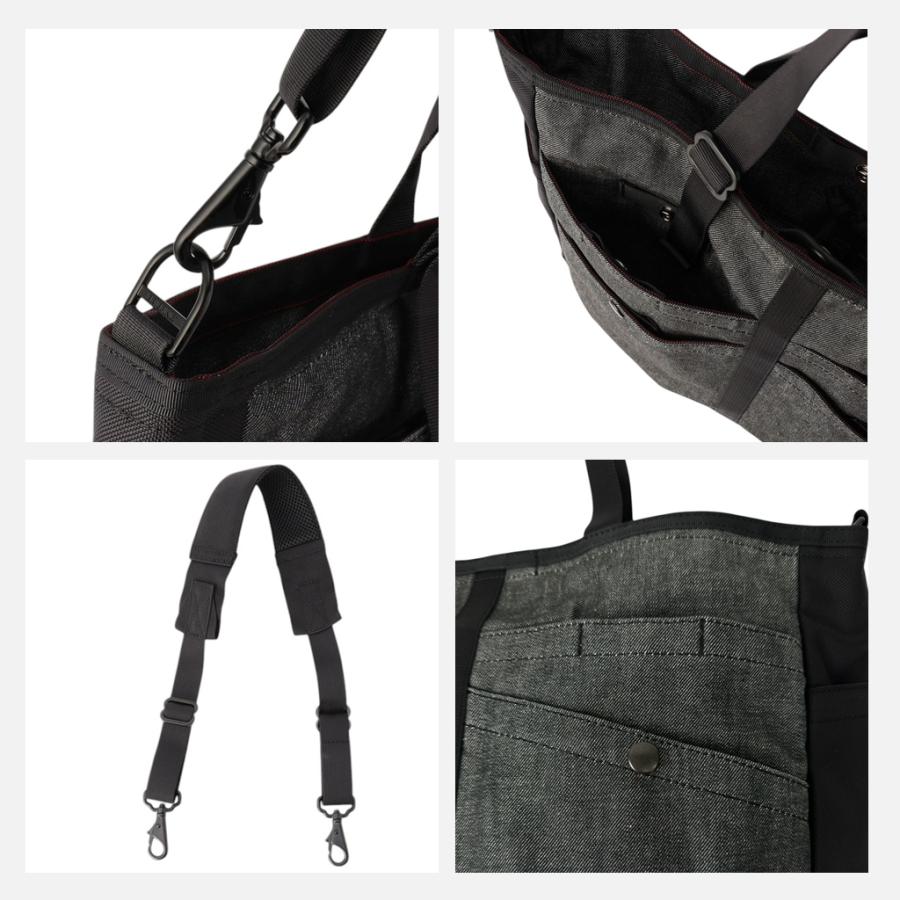 BRIEFING（ブリーフィング） ブラックデニム トートバッグ BRIEFING