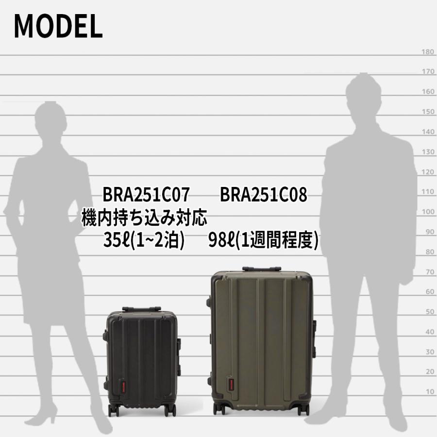 BRIEFING（ブリーフィング） ジェットトラベル スーツケース BRA251C07