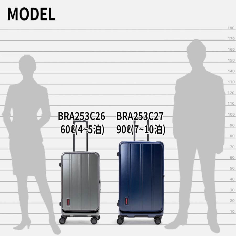 BRIEFING（ブリーフィング） ジェットトラベル スーツケース BRA253C26