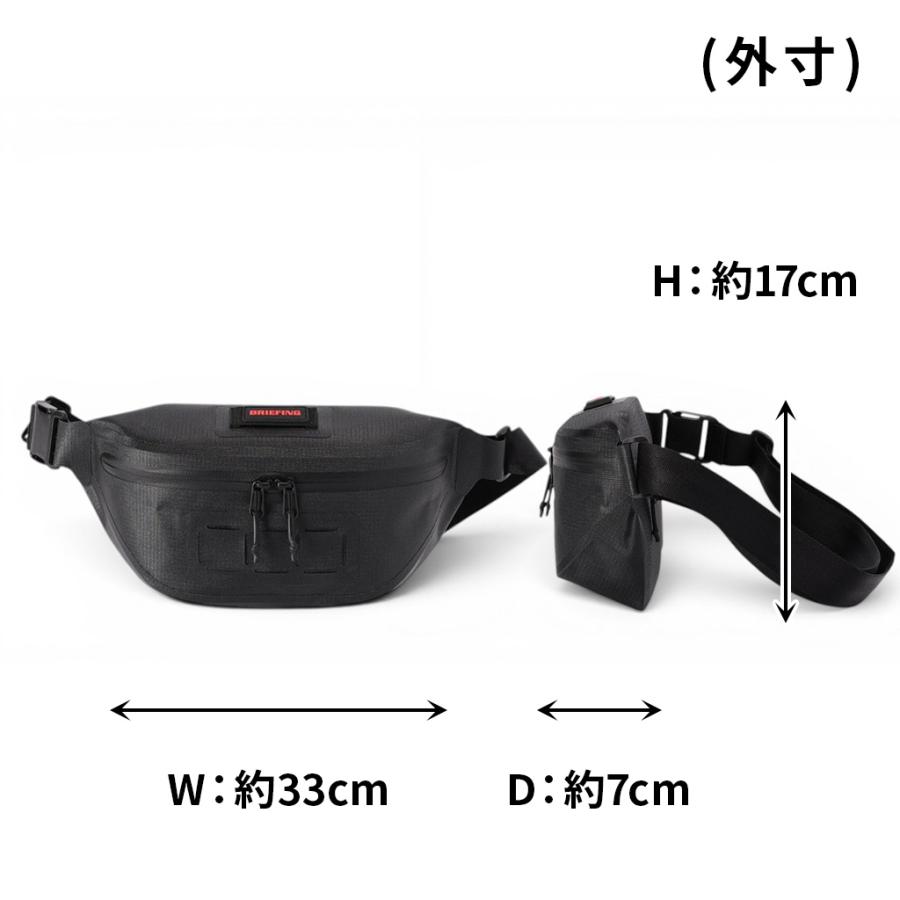 BRIEFING（ブリーフィング） ウエストバッグ RAINTO FANNY PACK 2