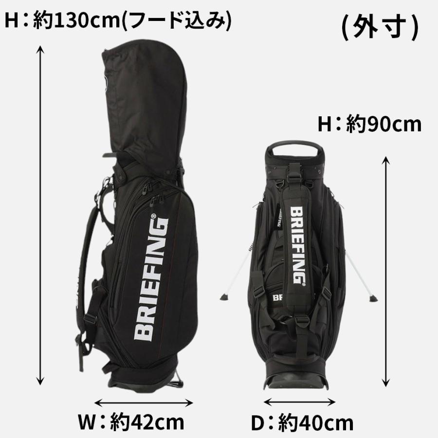 ブリーフィング ゴルフ キャディバッグ CR-10 #02 BRG241D39 BRIEFING GOLF キャディーバッグ PRO SERIES_10