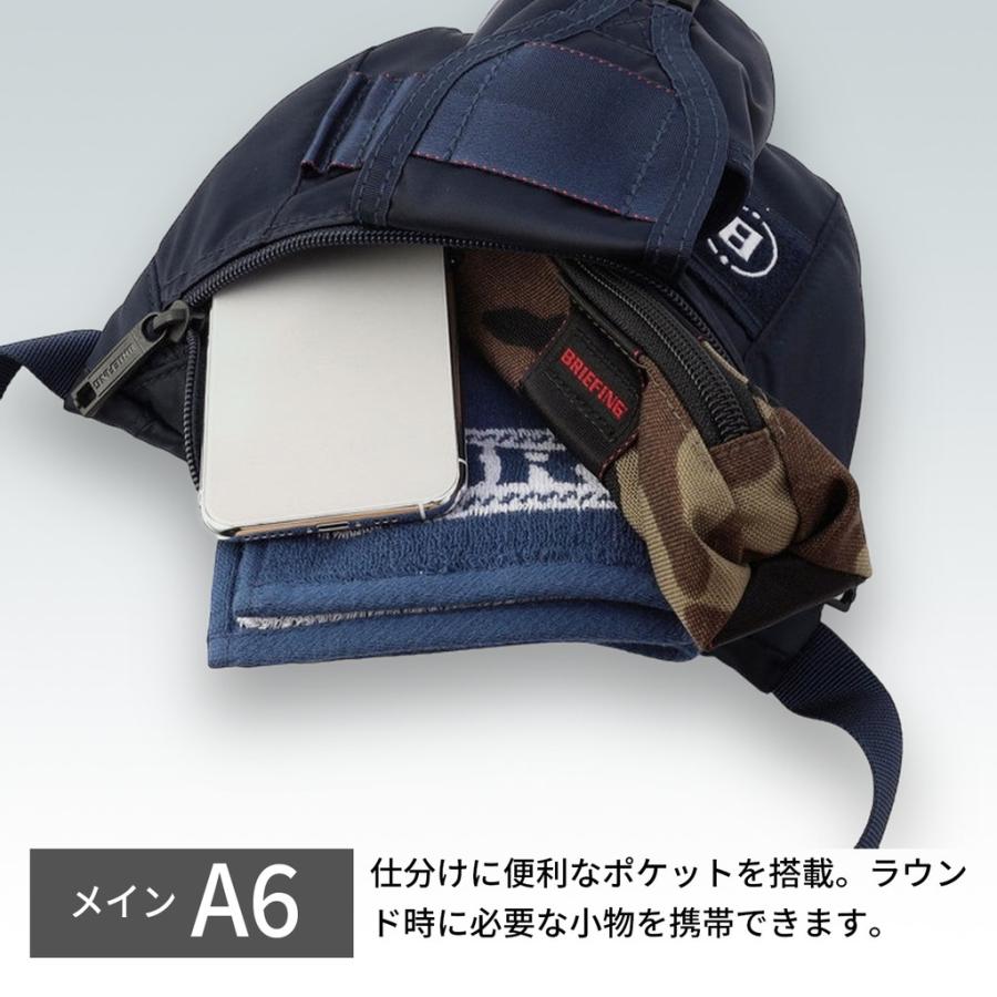 BRIEFING（ブリーフィング） エコツイル ウエストバッグ BRG223EA0
