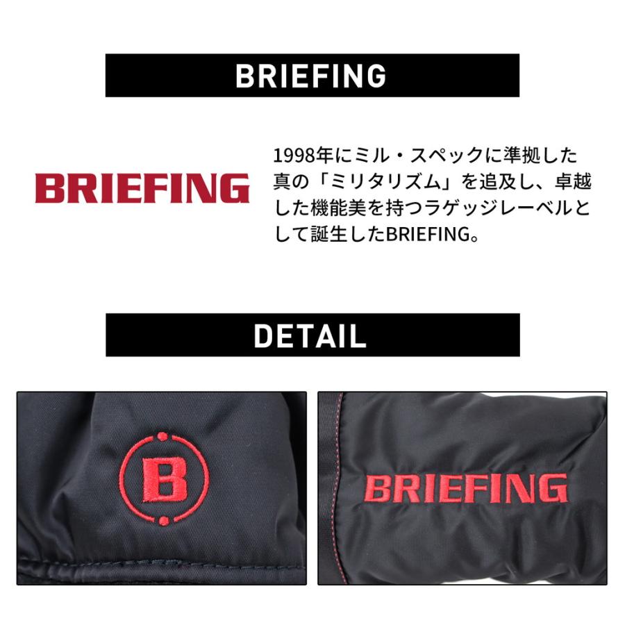 ブリーフィング ゴルフ クラブヘッドカバー DRIVER COVER ECO TWILL メンズ レディース 春 BRG223G34 BRIEFING GOLF ドライバーカバー｜bag-net-2｜05