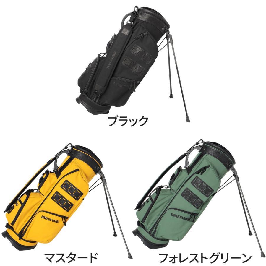 ブリーフィングbriefingゴルフバッグ オリーブドライバーなどのクラブ一式