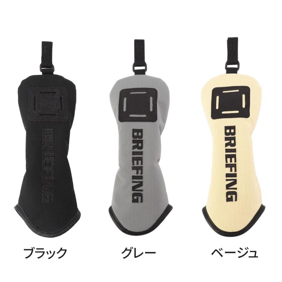 BRIEFING ゴルフバッグ ヘッドカバー3個付￼ BRIEFING GOLF（ブリーフィングゴルフ） ブリーフィング ゴルフ