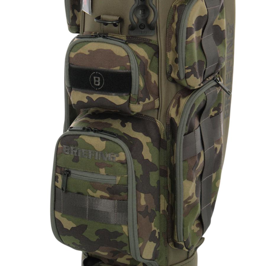 ブリーフィング ゴルフキャデイバッグ CR-6 BRG251D41 コンビカモ BRIEFING ブリーフィング ゴルフ キャディバッグ CR-6 ＃02 CAMO