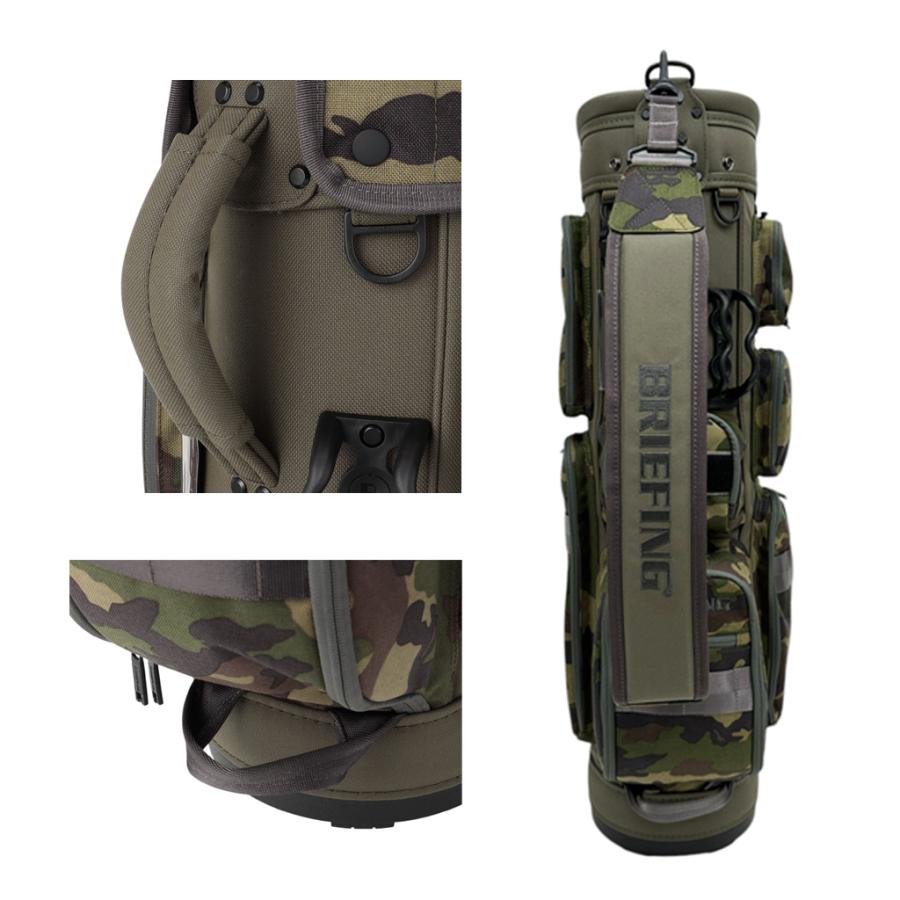 ブリーフィング ゴルフキャデイバッグ CR-6 BRG251D41 コンビカモ BRIEFING ブリーフィング ゴルフ キャディバッグ CR-6 ＃02 CAMO