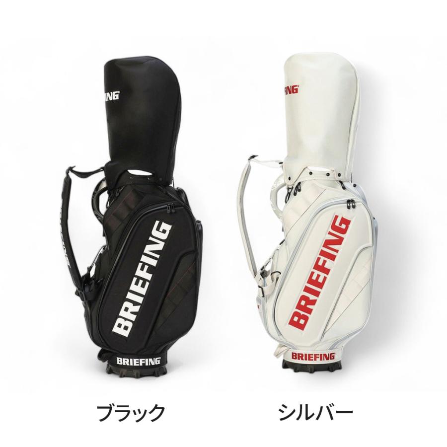 ブリーフィング BRIEFING キャディバッグ CR-3#04 白　ホワイト BRIEFING GOLF（ブリーフィングゴルフ） 最大51% 5/11限定