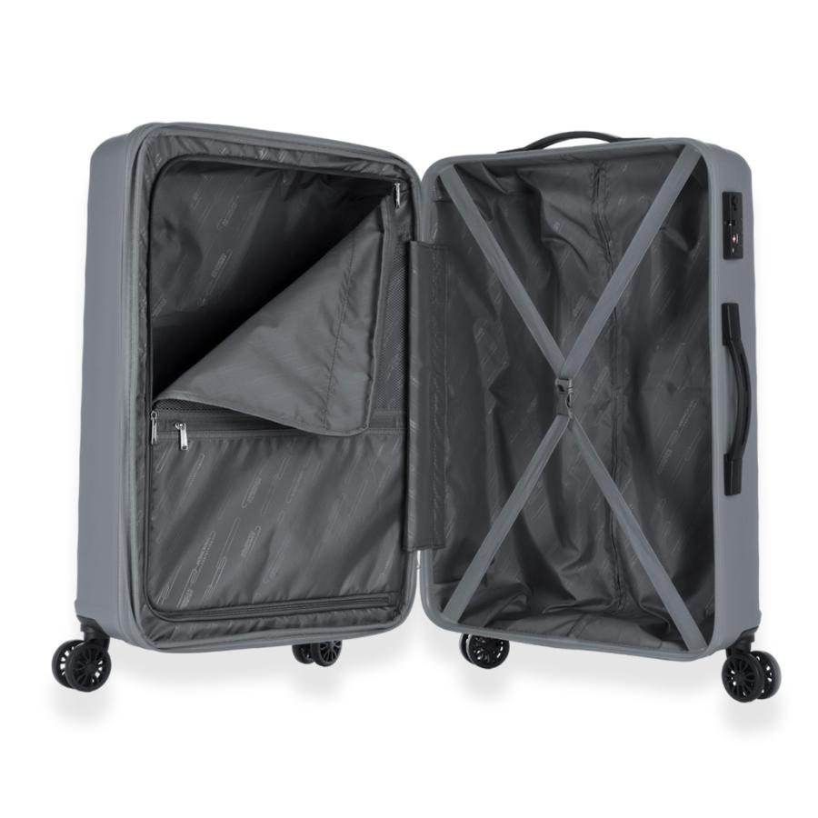 AMERICAN TOURISTER 中型キャリーケース グレー AMERICAN TOURISTER（アメリカンツーリスター） セナ スーツケース