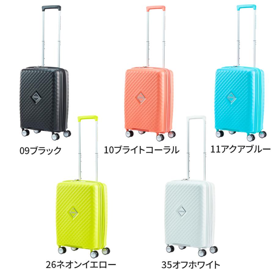 アメリカンツーリスター スクアセム スーツケース メンズ レディース 機内持ち込み可能 QJ2-001 スピナー55 SQUASEM 1〜3泊 旅行 トラベル 出張 正規品 | AMERICAN TOURISTER | 08