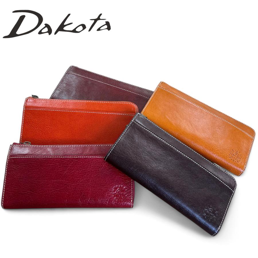 Dakota ダコタ Fonce フォンス WALLET 財布 長財布 L字ファスナー レディース 女性 大人 おしゃれ かわいいイタリア製牛革 レザー ブランド 0030554 Dakota（ダコタ） Fonce フォンス WALLET 財布 長財布 L字ファスナー