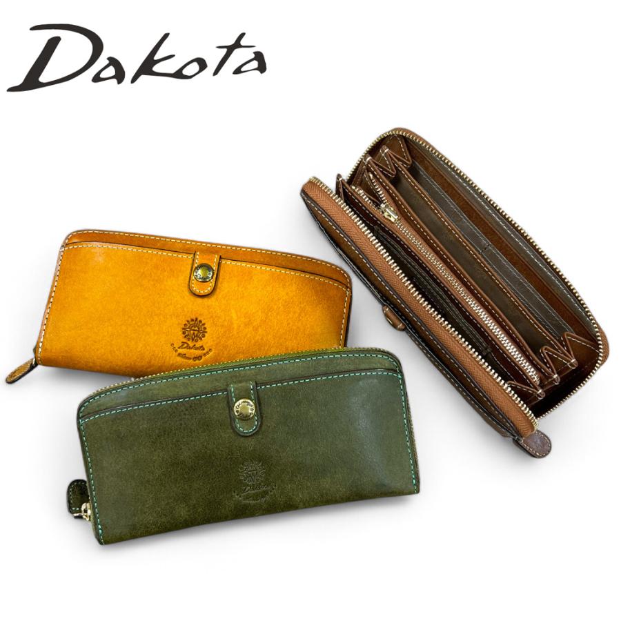 Dakota ダコタ Coraggio コラッジョ WALLET 財布 長財布 ラウンドファスナー レディース 女性 大人 おしゃれ かわいい 牛革 イタリア製牛革 レザー ブランド 0030942 Dakota（ダコタ） Coraggio コラッジョ WALLET 財布 長財布 ラウンド