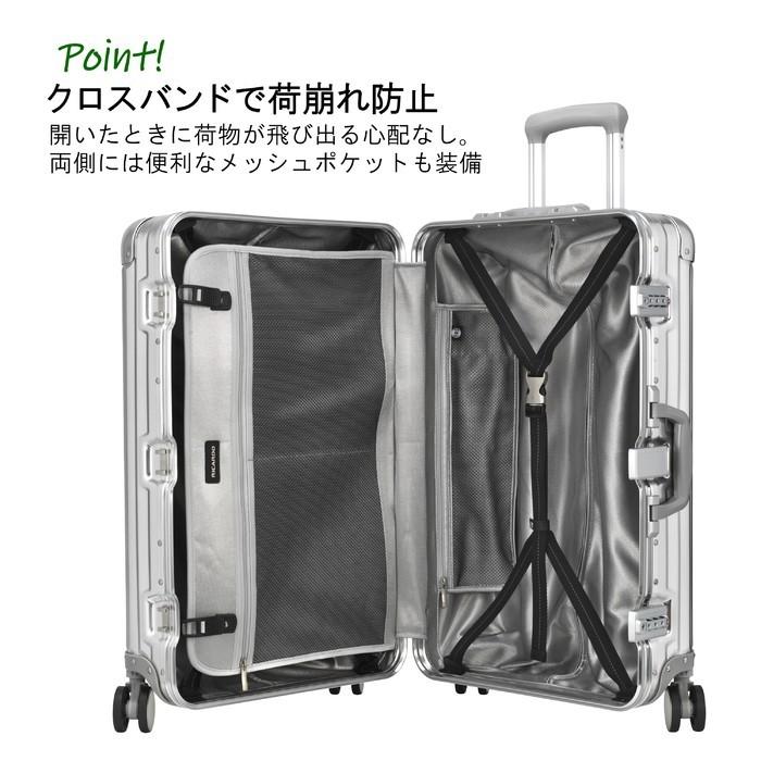 リカルド エルロン スーツケース 58L TSAロック アルミボディ リカルド エルロン スーツケース 58L TSAロック アルミボディ