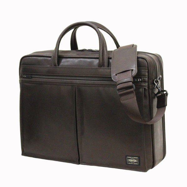 【美品】吉田カバン　ポーター　ビジネスバッグ　レザー　2気室　アメイズ　ブラック 楽天市場】ポーター アメイズ 2WAYブリーフケース 022-03784 吉田