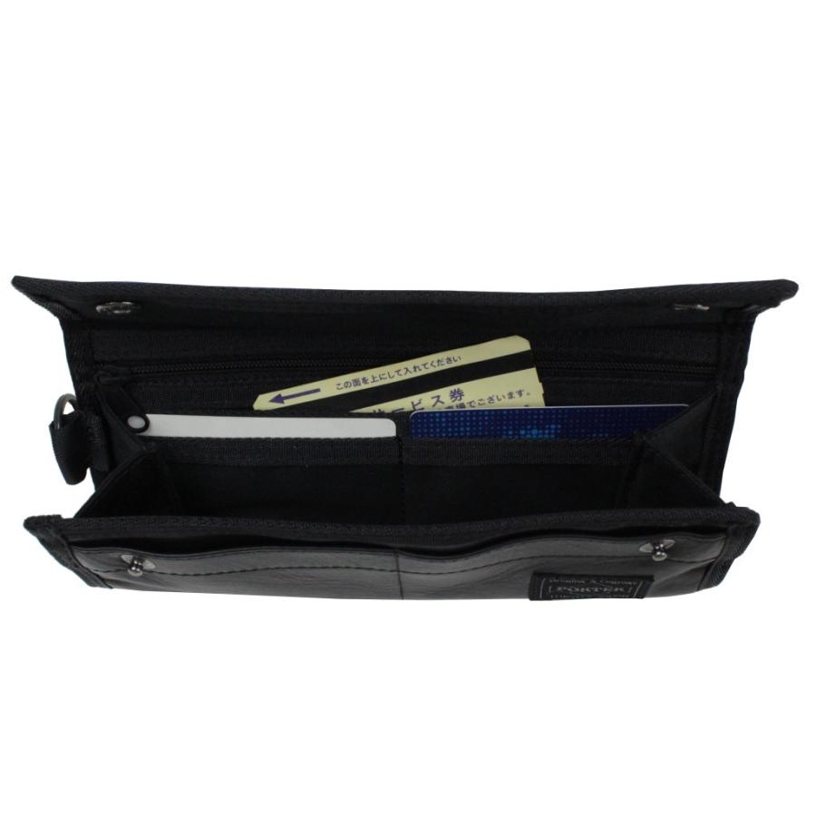 PORTER ポーター ALOOF WALLET サイフ 財布 レザー 黒 ALOOF（PORTER） ポーター アルーフ ウォレット 023-01084 吉田