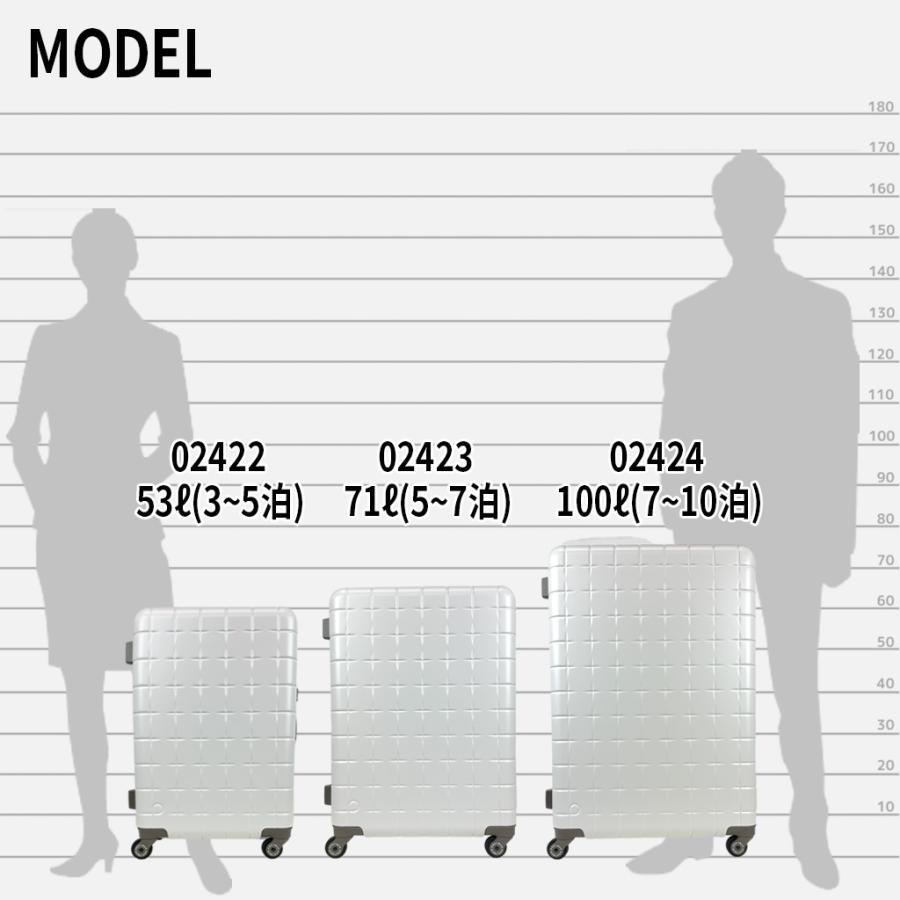 【ノベルティ特典】 プロテカ 360G4 スーツケース メンズ レディース 02422 エース ace. PROTeCA 4輪 TSロック 53L 3〜5泊 旅行 出張 トラベル 正規品 日本製 | ProtecA | 15